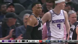 Russell Westbrook's first points and first field goal as a Clipper || 22-23 season