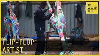 Flip-Flop Art | Ocean Sole // 60 Second Docs