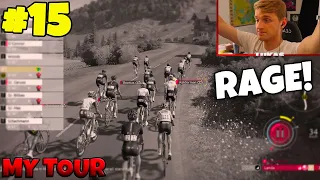 RAGE??? - Mountain My Tour #15: Tour de France 2021 PS4 (PS5 Gameplay)