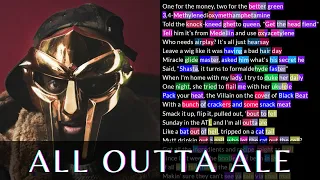MF DOOM - All Outta Ale | Rhymes Highlighted