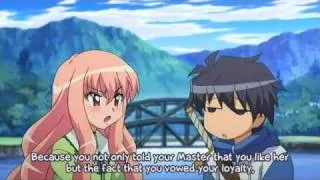 Saito and Louise Boat Scene