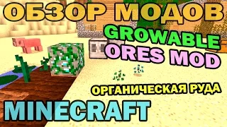 ч.197 - Руда с вашей Грядки (Growable Ores Mod) - Обзор мода для Minecraft