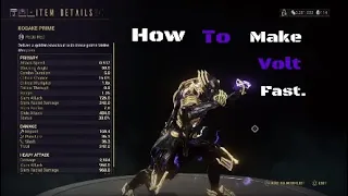 How to make a Volt speed build