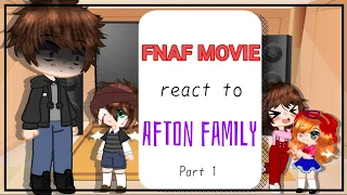 FNAF MOVIE reacts to the Afton family||Part 1||Elizabeth & C.C Afton|| FNAF|| Ṩteℓℓⱥr - CØsϻØs||