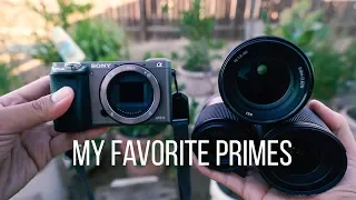Sony a6000 | My 3 Favorite APS-C Prime Lenses (2018)