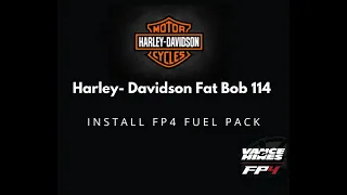 Installing Vance & Hines FP4 to Harley Davidson Fatbob 114 2022