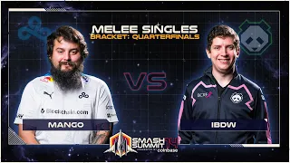 Mang0 vs iBDW - Singles Bracket Quarterfinals - Smash Summit 14 | Falco vs Fox