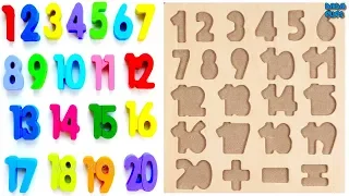 Learn 1To20 Numbers For Kids|Counting Numbers|Numbers 1 to20|Learn Colors Play Doh Compilation