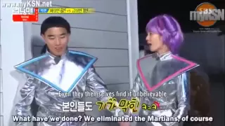 Running Man Monday Couple Moment (Gary & Jihyo)