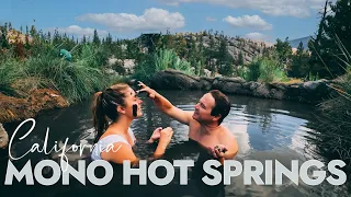 MONO HOT SPRINGS Day Trip// BEST kept Secret California // Exploring the Sierra Nevada