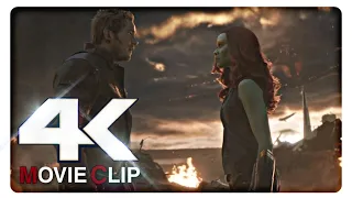 Peter Quill Meets Gamora Scene - AVENGERS:ENDGAME (2019) 4K Movie Clip | By Az Gamer |