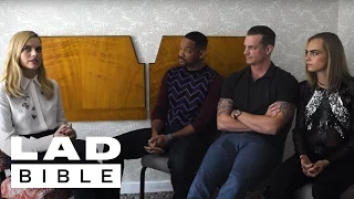 Will Smith, Margot Robbie, and Cara Delevingne (Suicide Squad) Tell Truths and Lies | @LADbible