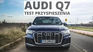 Audi Q7 3.0 50 TDI 286 KM (AT) - acceleration 0-100 km/h