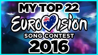 EUROVISION 2016 | TOP 22 (SO FAR) - FROM AUSTRALIA