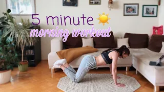 5 Minuten Ganzkörper Workout ☀️ - Morgen-Workout | Baeonie