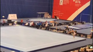 Якубов Мухаммаджон  - вольные упражнения - Final Competition - Russian Championships 2021