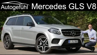 Mercedes GLS V8 550 500 AMG Line FULL REVIEW - Autogefühl