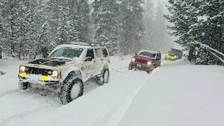 First Blizzard Storm of 2024 in Northern California