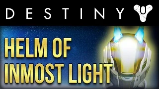 Destiny - Helm of Inmost Light Helmet EXOTIC ARMOR GUIDE! (Armor Stats and Analysis)