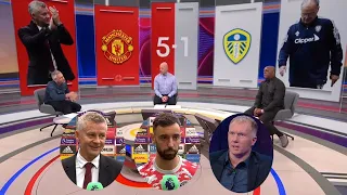 HD MOTD Manchester United vs Leeds 5 1 Ian Wright & Paul Scholes FULL MATCH Analysis and Highlights.