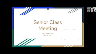 Class Meetings - Seniors - May 10, 2023