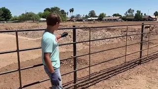15 Year Old Installs 5 Rail Continuous Fence - Seven Peaks Fence And Barn Review