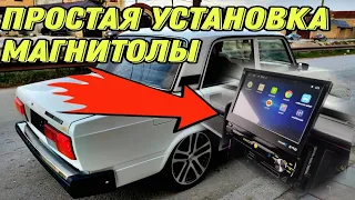 Подробная установка магнитолы Carlaoer с AliExpress на ваз 2107