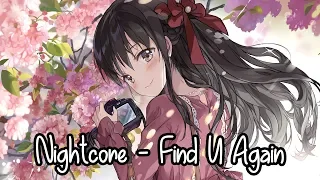 Nightcore - Find U Again - Mark Ronson, Camila Cabello (Lyrics)