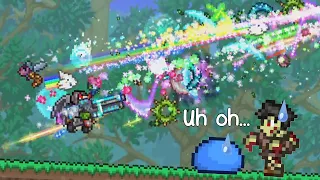 Terraria, But EVERY Weapon Attacks At The Same Time...