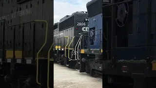 Big Blue Train!  Rare & Historical Video!  Montana Rail Link Or Cincinnati Eastern?  JawTooth shorts