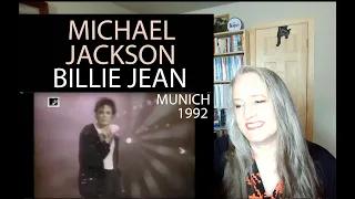 Voice Teacher Reaction to Michael Jackson - Billie Jean LIVE - Munich 1992