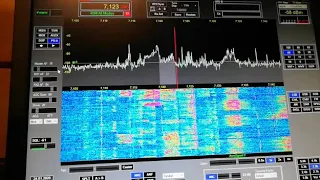 YB0AR 40m Pileup Recorded by DLIDGS from Germany