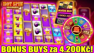 🎰 HOT SPIN MEGAWAYS 🎰 KOUPIL JSEM BONUSY ZA 4.200KČ A TOTO JE VÝSLEDEK! 😱 BETANO 🟠