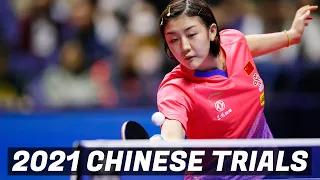 Chen Meng vs Zhu Sibing | 2021 Chinese Trials (Group Stage)