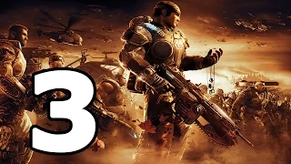 Gears Of War 2 Walkthrough Part 3 - No Commentary Playthrough (Xbox 360)