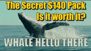 OMG ITS A SECRET $140 WHALE PACK!  Is it worth it.