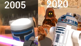 Evolution of Lego Star Wars Trailers (2005 - 2020)