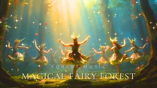 The Dance of Fairies in The Magical Autumn Forest 🍁🍁 Magical Forest Music - Healing & Stress Relief