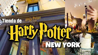 TIENDA de HARRY POTTER en NUEVA YORK ¡INCREÍBLE! La MÁS GRANDE.