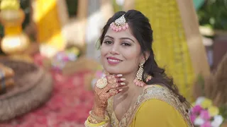 Best Cinematic Haldi Highlight 2024 |Destination Wedding | Anjali Haldi Highlight | #KishAnj