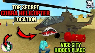 Secret Cobra Helicopter Location gta vice city tips and tricks | vice city GamingXpro