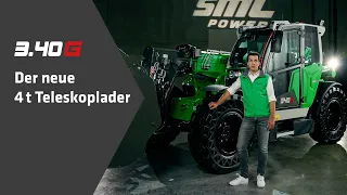 Our new 4 t telehandler with SML-Power in detail - SENNEBOGEN 3.40 G (German)