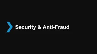 6. Security and Anti Fraud v18 - Advanced Certification