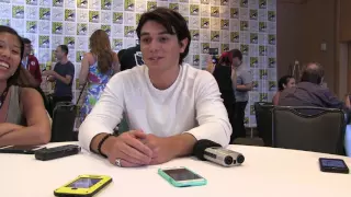 HNS Interviews K  J  Apa from Riverdale at Comic Con 2016