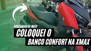 Coloquei um Banco Confot na XMAX