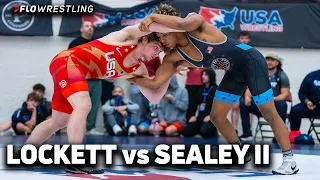 Oklahoma State Commit Ladarion Lockett Vs Penn State Commit Joe Sealey | 2024 US Open