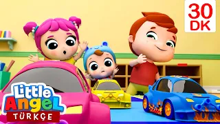 Can Bebek 🎮 Oyuncak Araba Yarışı 🚗 | Eğlenceli Ve Öğretici Çocuk Şarkıları | Little Angel Türkçe