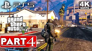 GTA 5 PS5 Gameplay Walkthrough Part 4 FULL GAME [4K 60FPS RAY TRACING] -  No Commentary