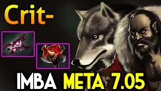 Crit- [Lycan] Crazy Wolf Imba Meta 7.05 Dota 2