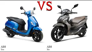 Sym Fiddle 200 vs Sym Symphony ST 200 Test specification comparison